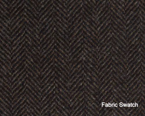 100% Cashmere Space Shuttle Herringbone Made To Measure Vest  - CER0003_MTM_SV