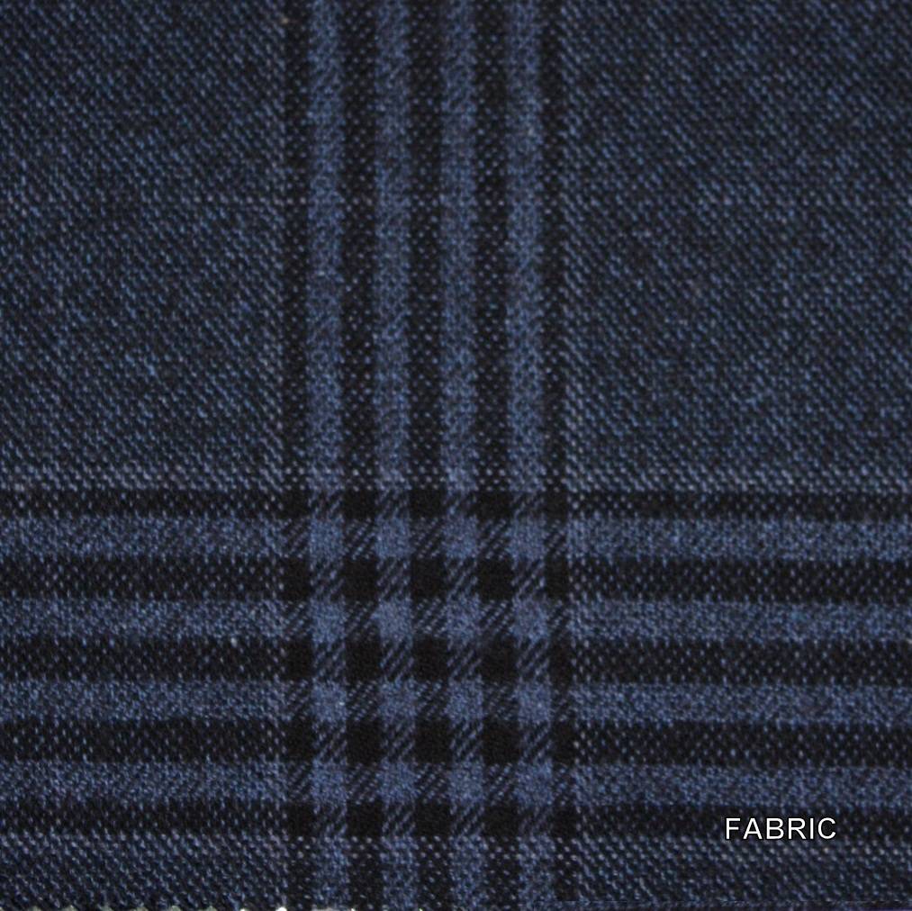 Navy Plaid Made To Measure Pant - VBC0045_MTM_SP