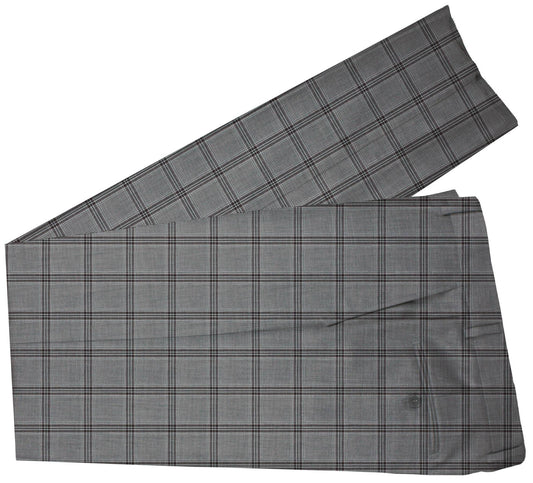 Havana Brown Plaid Made To Measure Pant - VBC0059_MTM_SP