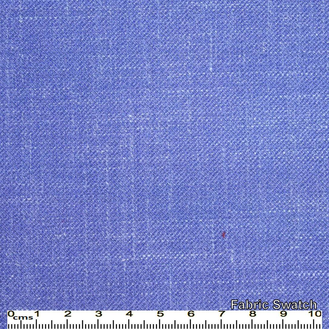 Moody Blue Plain Made To Measure Jacket - VBC0518_MTM_SJ