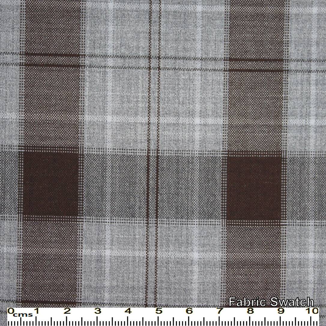 Grey Chateau Plaid Made To Measure Pant - VBC0104_MTM_SP