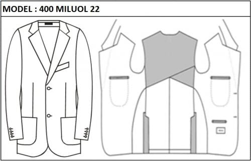 CLASSIC - SINGLE BREASTED, 2 BUTTONS,NOTCH LAPEL JACKET-400_MILOUL_22
