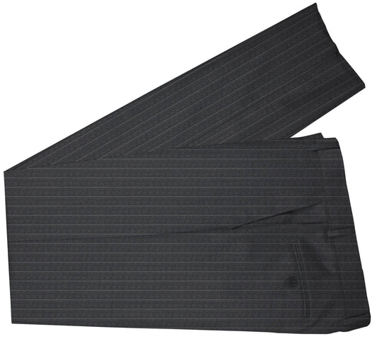 Charcoal Stripes Made To Measure Pant - VBC0193_MTM_SP