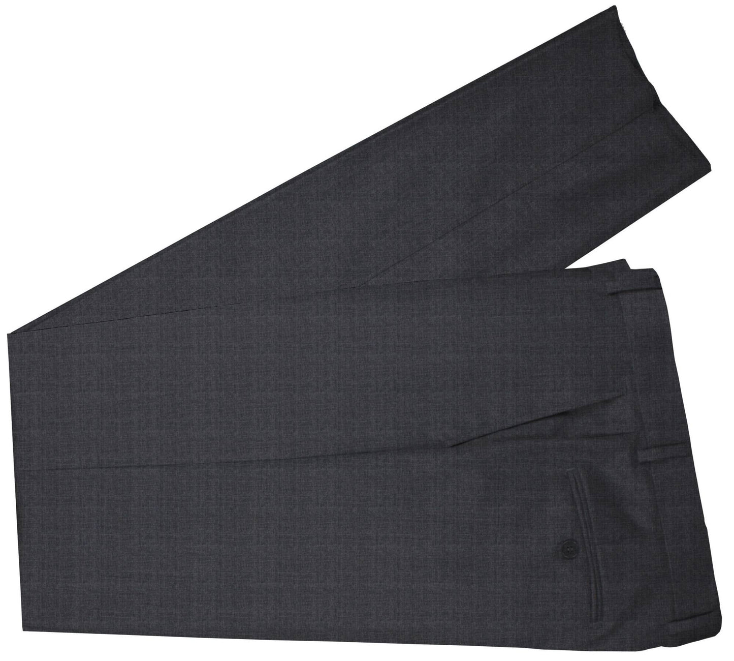 Charcoal Plain Made To Measure Pant - VBC0233_MTM_SP