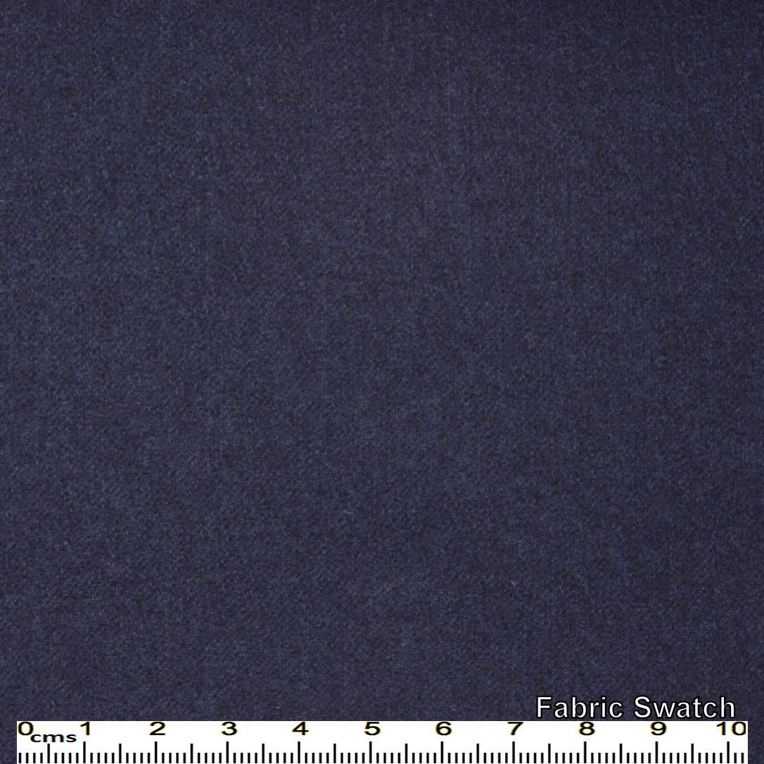 Black Rock Blue Plain Made To Measure Jacket - VBC0535_MTM_SJ