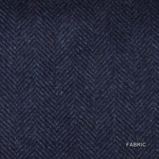 Navy Large Herringbone Made To Measure Pant - VBC0312_MTM_SP