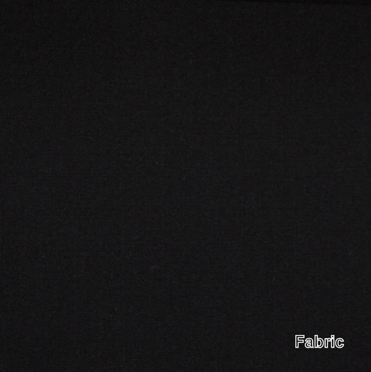 Black Plain Made To Measure Vest - VBC0590_MTM_SV