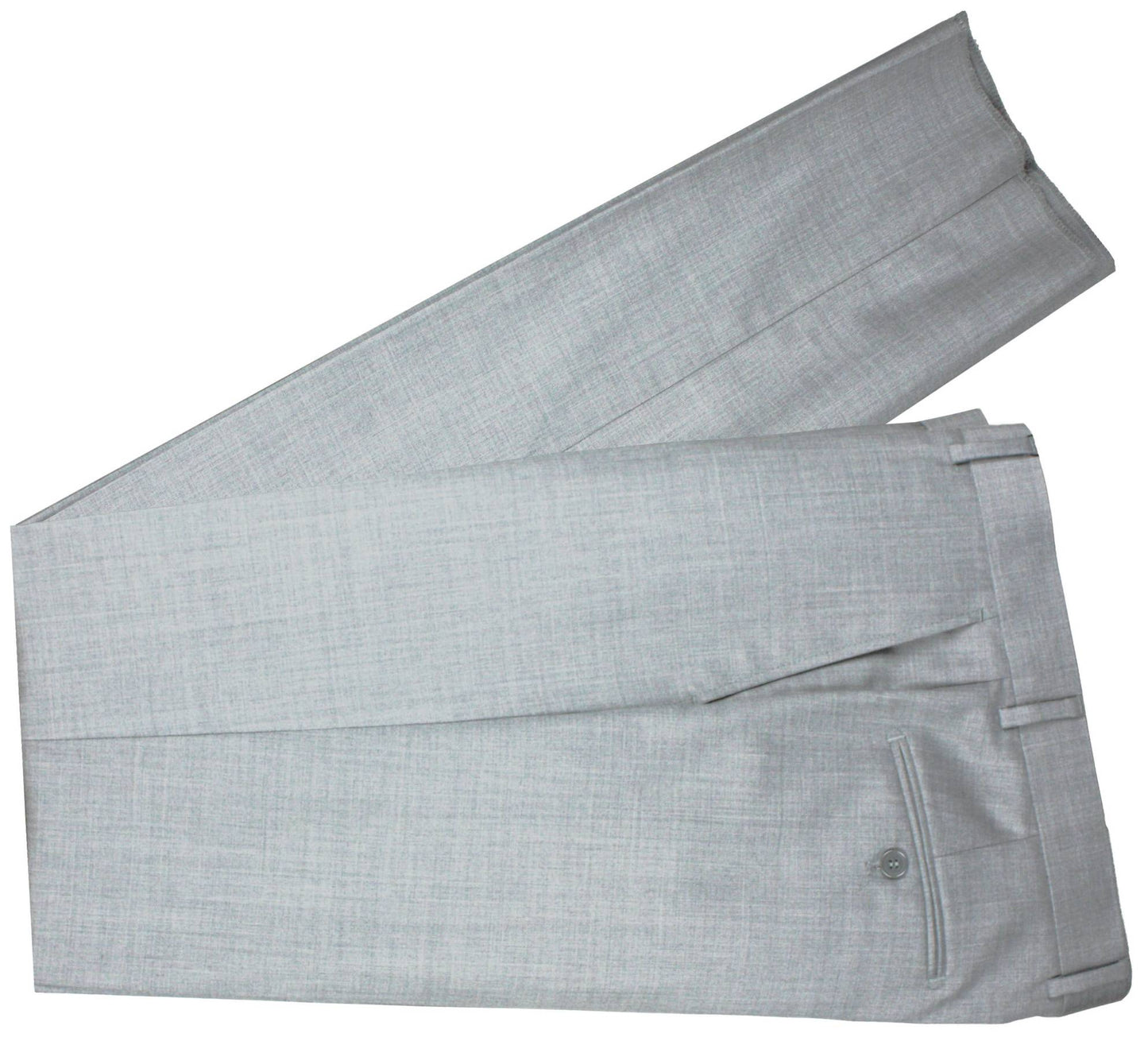 Mystic Grey Plain Made To Measure Pant - VBC0403_MTM_SP