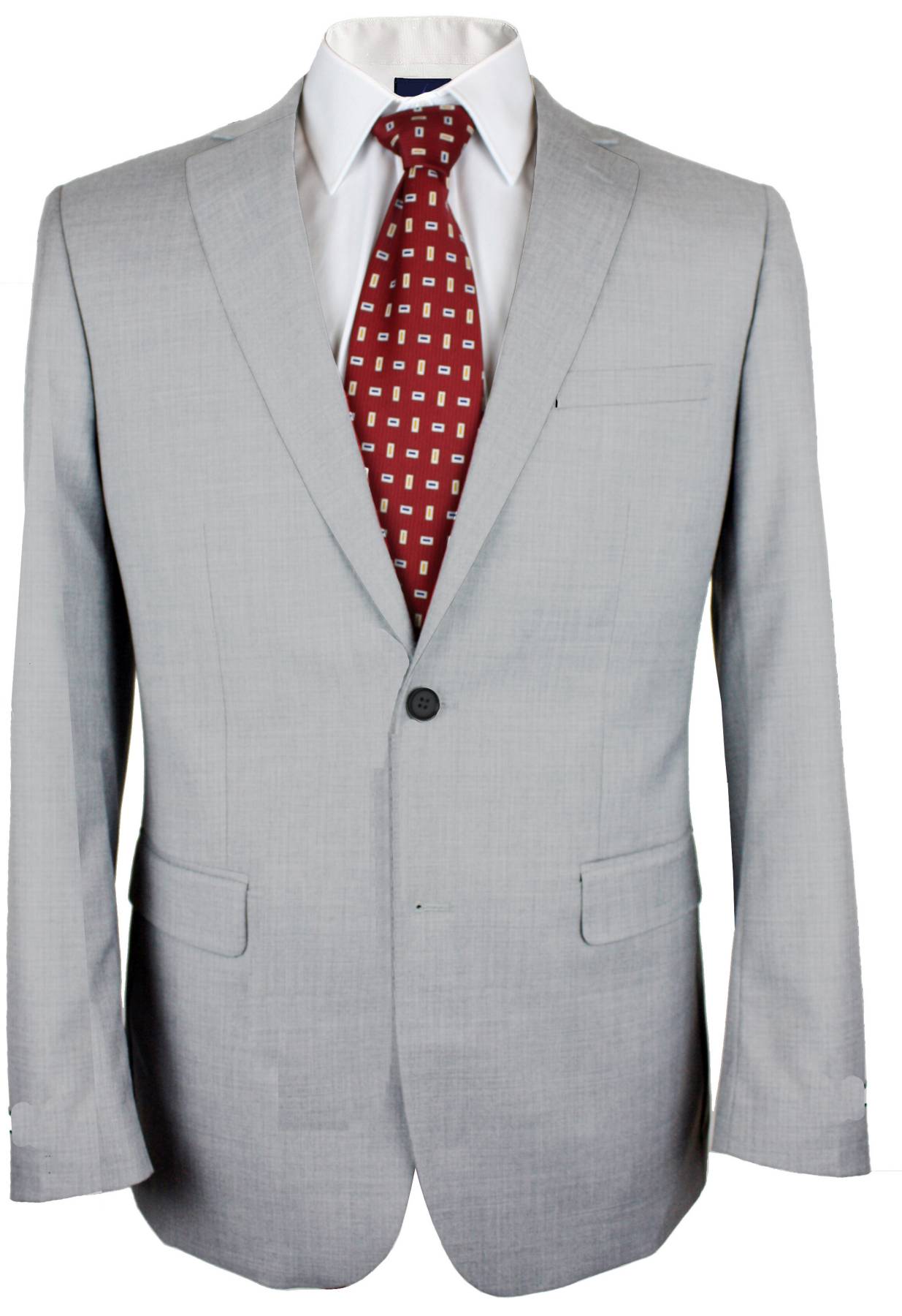 White plain Made To Measure Jacket - VBC0423_MTM_SJ