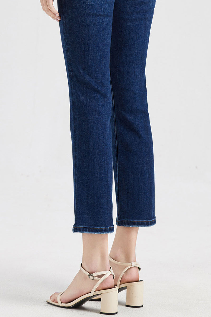 BAYEAS HIGH QUALITY HIGH RISE FLARE JEANS - BYF1068