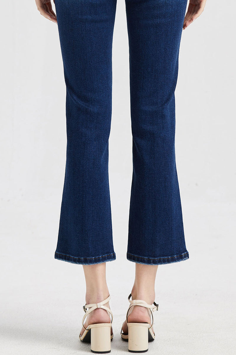 BAYEAS HIGH QUALITY HIGH RISE FLARE JEANS - BYF1068