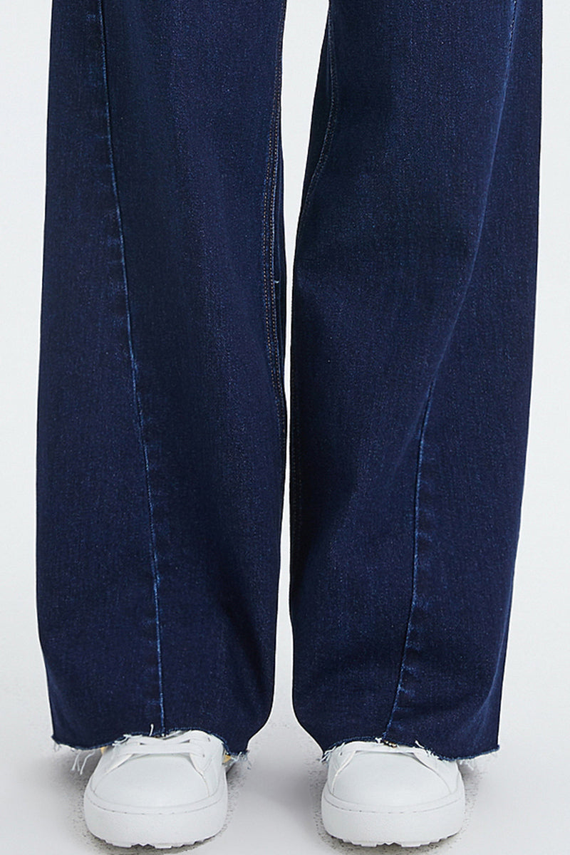 Bayeas High Quality HIGH RISE WIDE LEG JEANS - BYW8052
