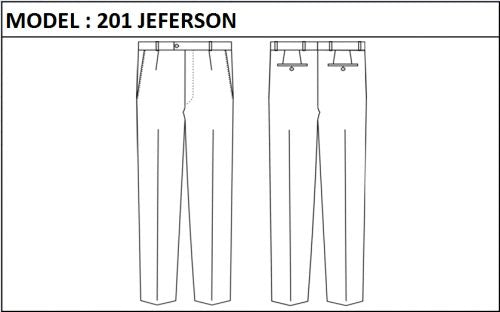CLASSIC PANT -  MODEL_201_JEFERSON