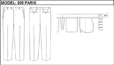 CLASSIC PANT -  MODEL_205_PARIS