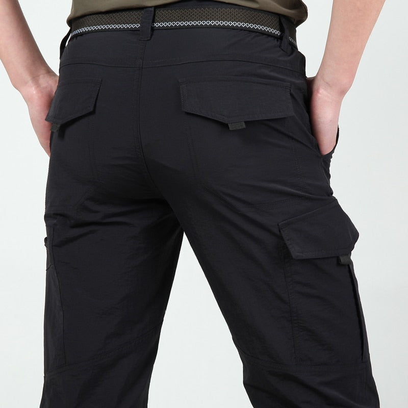 Men's Lightweight Breathable Waterproof&Quick Dry Tactical Cargo Pants (4 Colors)