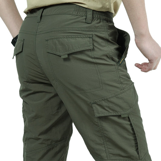 Men's Lightweight Breathable Waterproof&Quick Dry Tactical Cargo Pants (4 Colors)
