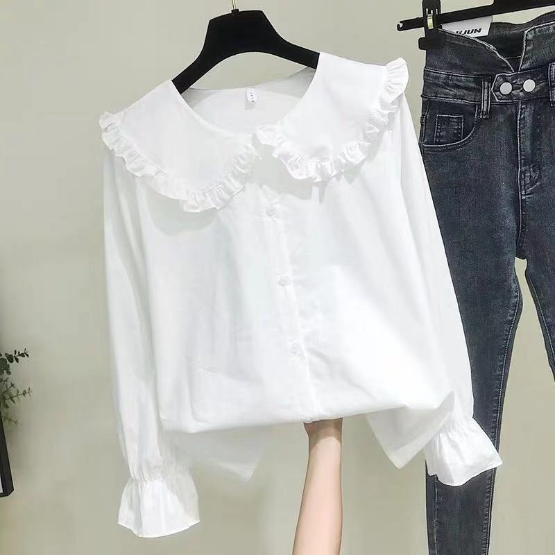 Women's Solid Chic Trendy Elegant Vintage Tops