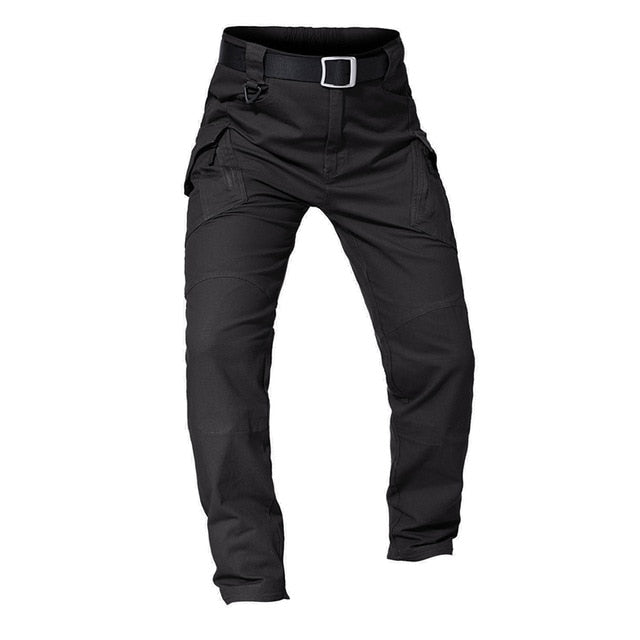Men's Slim Fit Tactical Pants Multiple Pockets Cargo Pant (6 Colors)
