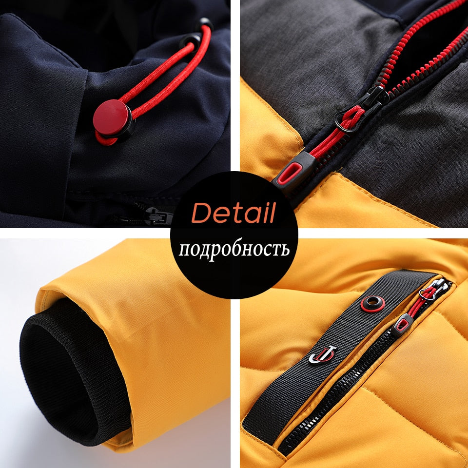 Men's Winter Casual Warm Thick Windproof/Waterproof Jacket (6 Colors)
