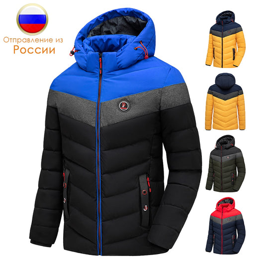 Men's Winter Casual Warm Thick Windproof/Waterproof Jacket (6 Colors)