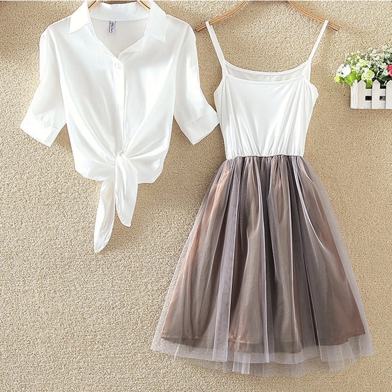 Womens Chiffon Turn-down Collar Loose Short Sleeve Tops with Batwing Sleeve (4 Colors)