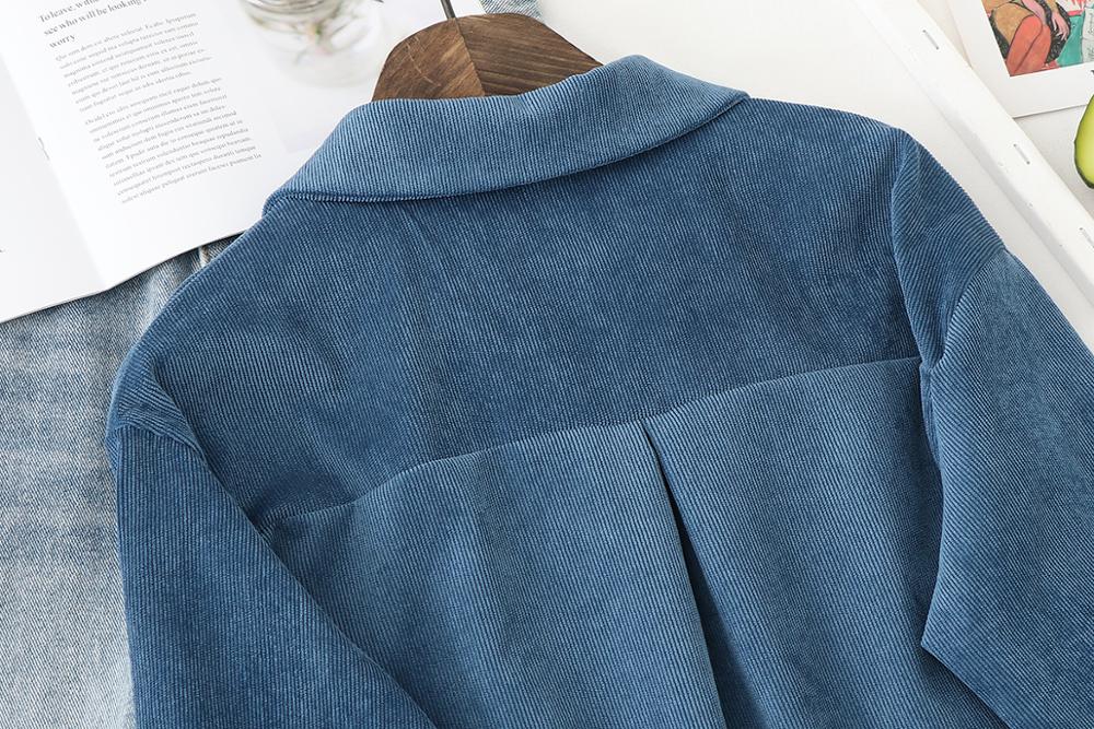 Women's Long Sleeve Button Up Down Loose Shirts (7 Colors)