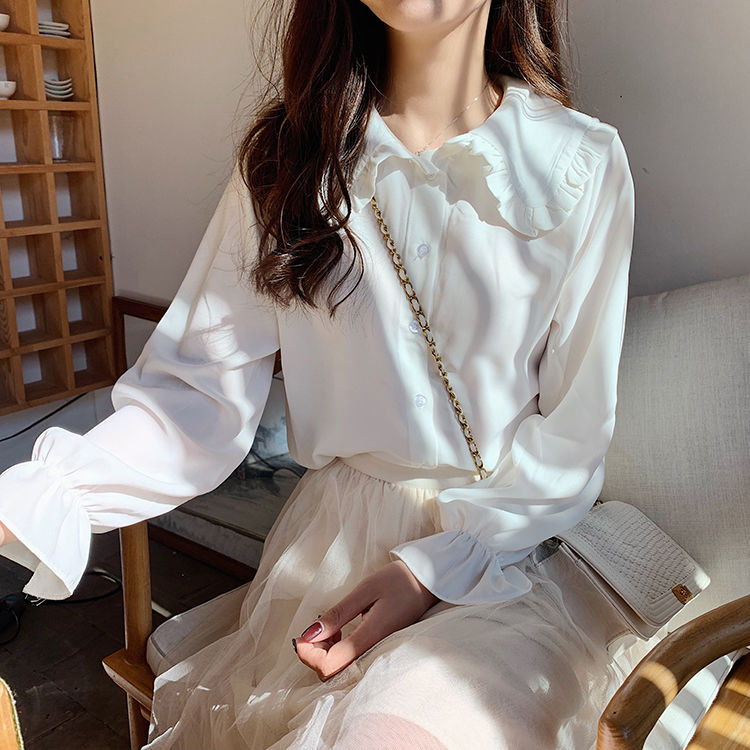 Women's Solid Chic Trendy Elegant Vintage Tops