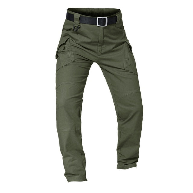 Men's Slim Fit Tactical Pants Multiple Pockets Cargo Pant (6 Colors)