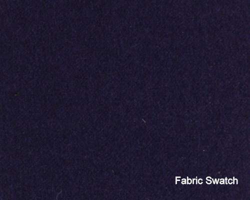 100% Cashmere  Midnight Express Navy Plain Made To Measure Vest  - CER0054_MTM_SV