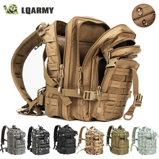 35L Tactical Backpack Molle Assault Rucksack Men Women Backpacks Travel Camping Mochila Militar Tatica Hunting Hiking Backpack