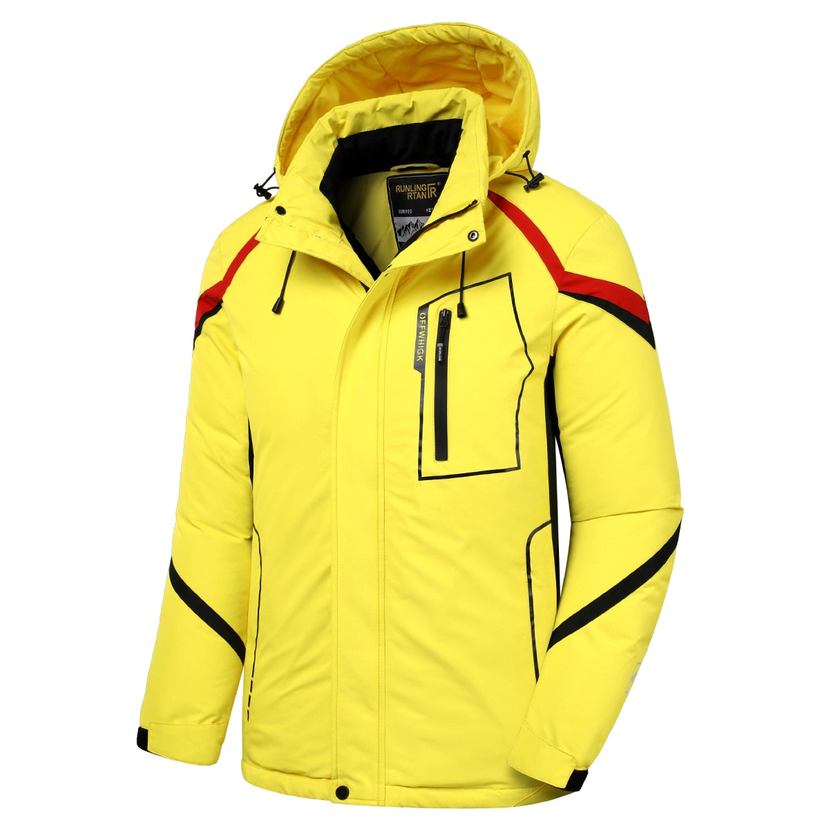 Men's Winter Hooded Waterproof Thick Fleece Outdoor Jet Ski Jacket (12 Colors/Styles)