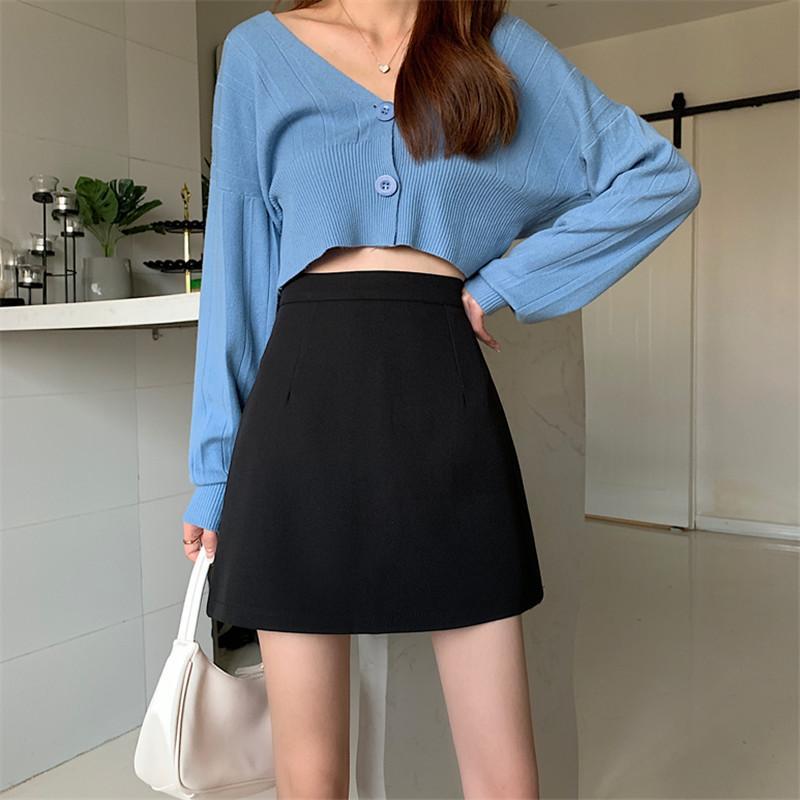 Women's Short and Long High Waist Skirts (2 Styles)