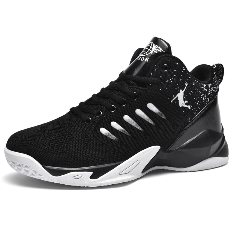 Shoes Leather Men's Sneaker Men Non-Slip Training Basketball Shoe Breathable Gym Training Athletic Basketball Sneakers For Women