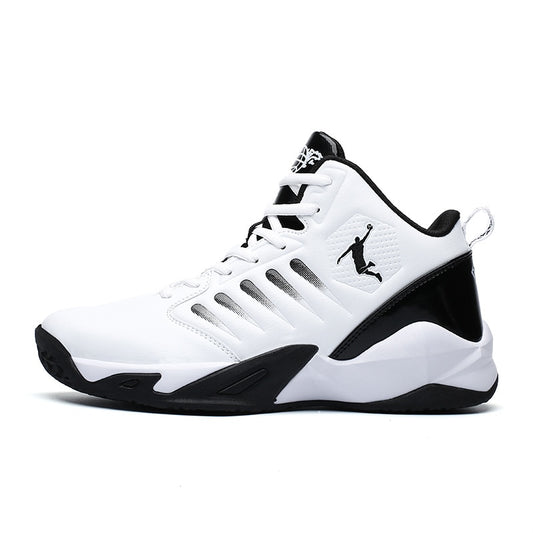 Shoes Leather Men's Sneaker Men Non-Slip Training Basketball Shoe Breathable Gym Training Athletic Basketball Sneakers For Women