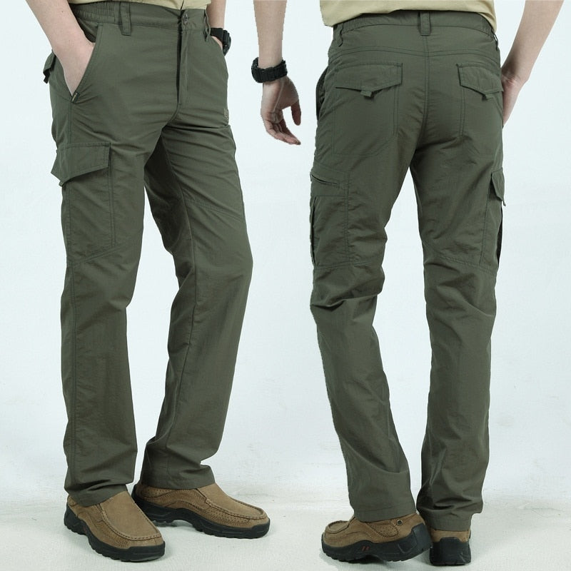 Men's Tactical Outdoor Breathable Waterproof Cargo Pants (5 Colors)
