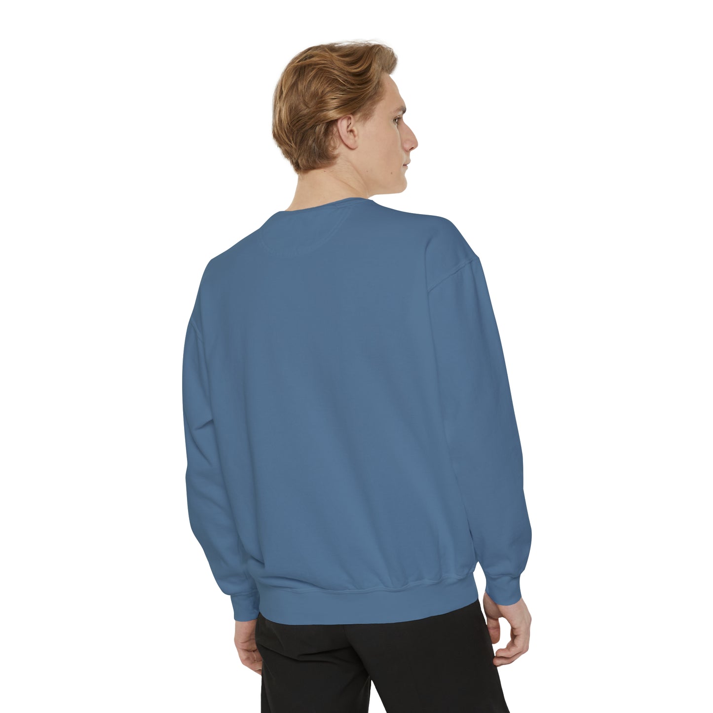 NAAMS Unisex Classic Fit Design Your Own Crewneck Garment-Dyed Sweatshirt  -  9.5 oz 80% Cotton