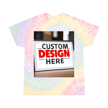 NAAMS Unisex Design Your Own Tie-Dye Spiral Tee 5.3oz 100% Cotton