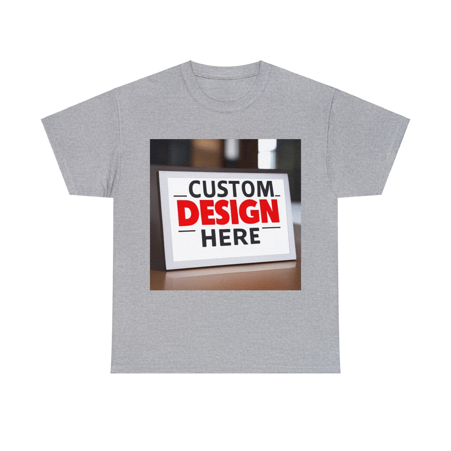 NAAMS Design Your Custom Tee - Unisex 5.3oz 100% Cotton Jersey Short Sleeve Tee