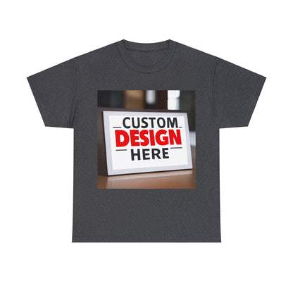 NAAMS Design Your Custom Tee - Unisex 5.3oz 100% Cotton Jersey Short Sleeve Tee