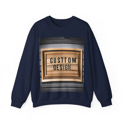 NAAMS Unisex Classic Fit Design Your Own Crewneck Sweatshirt  -  8.0 oz 100% Cotton