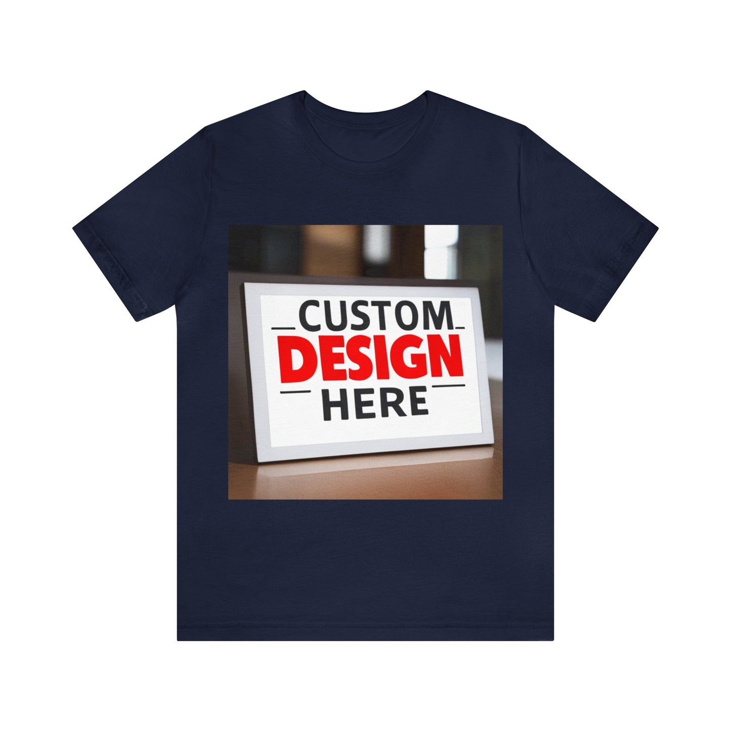 NAAMS Design Your Custom Tee - Unisex 4.2oz 100% Cotton Jersey Short Sleeve Tee