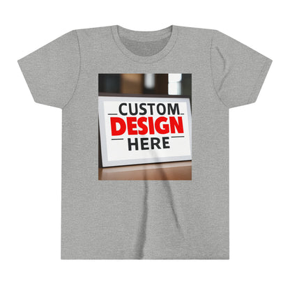 NAAMS Design Your Own Youth Short Sleeve 4.2oz Cotton Tee