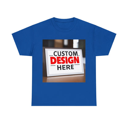 NAAMS Design Your Custom Tee - Unisex 5.3oz 100% Cotton Jersey Short Sleeve Tee