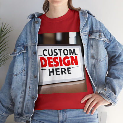 NAAMS Design Your Custom Tee - Unisex 5.3oz 100% Cotton Jersey Short Sleeve Tee