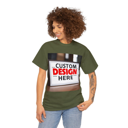 NAAMS Design Your Custom Tee - Unisex 5.3oz 100% Cotton Jersey Short Sleeve Tee