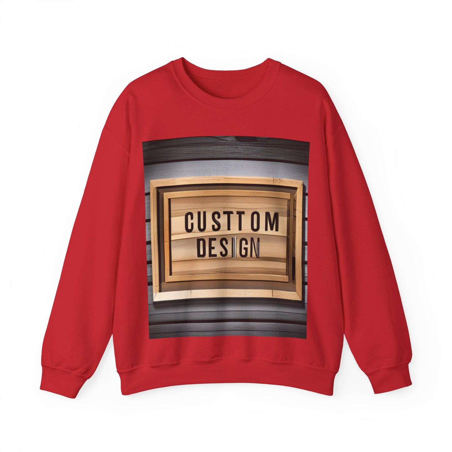 NAAMS Unisex Classic Fit Design Your Own Crewneck Sweatshirt  -  8.0 oz 100% Cotton