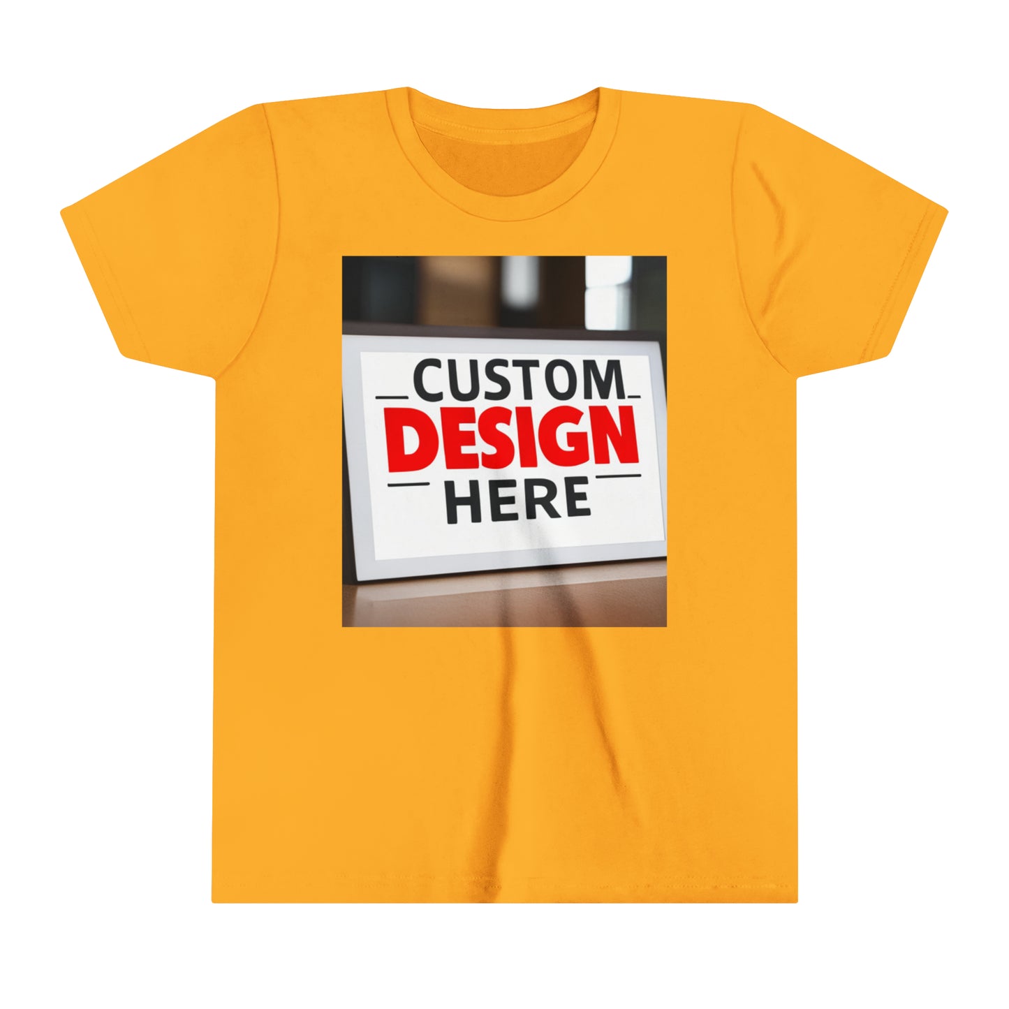 NAAMS Design Your Own Youth Short Sleeve 4.2oz Cotton Tee