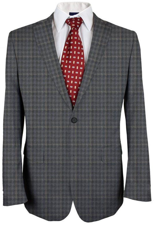 Windowpane & Check Made To Measure Jacket  - ET0013_MTM_SJ