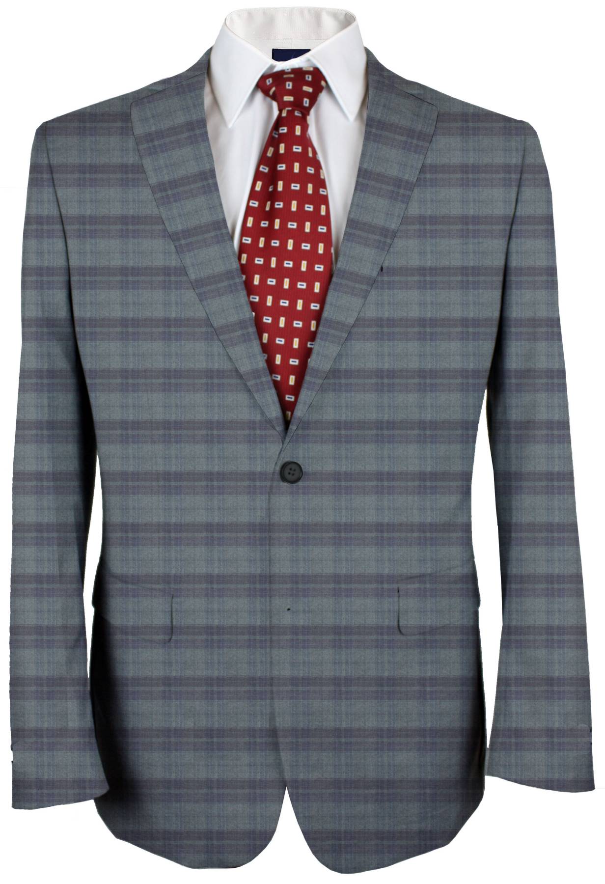 Plaid Made To Measure Jacket  - ET0018_MTM_SJ