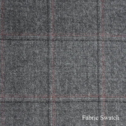 Windowpane Made To Measure Jacket  - ET0019_MTM_SJ